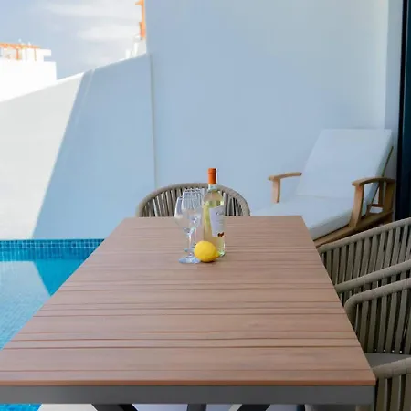 Mykonos Homes - Private Pool Terrace & Sea View 5 By Azur Prime Apartament *